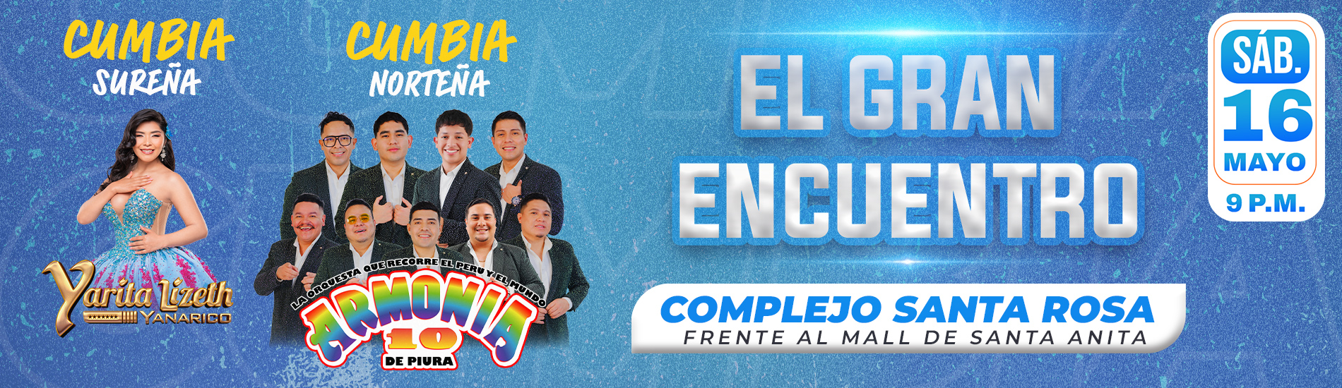 Armonía 10 vs Yarita Lizeth en el Complejo Santa Rosa