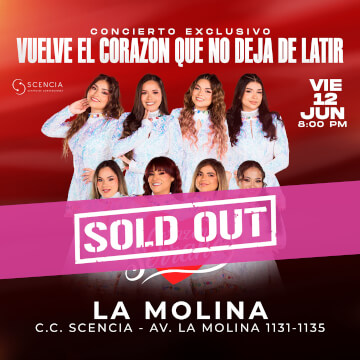 Vuelve Corazón Serrano a Centro de Convenciones Scencia de la Molina