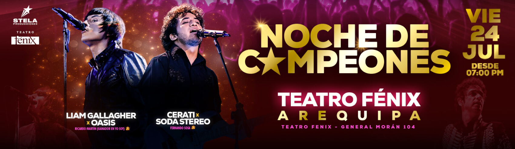 Noche de Campeones en Arequipa