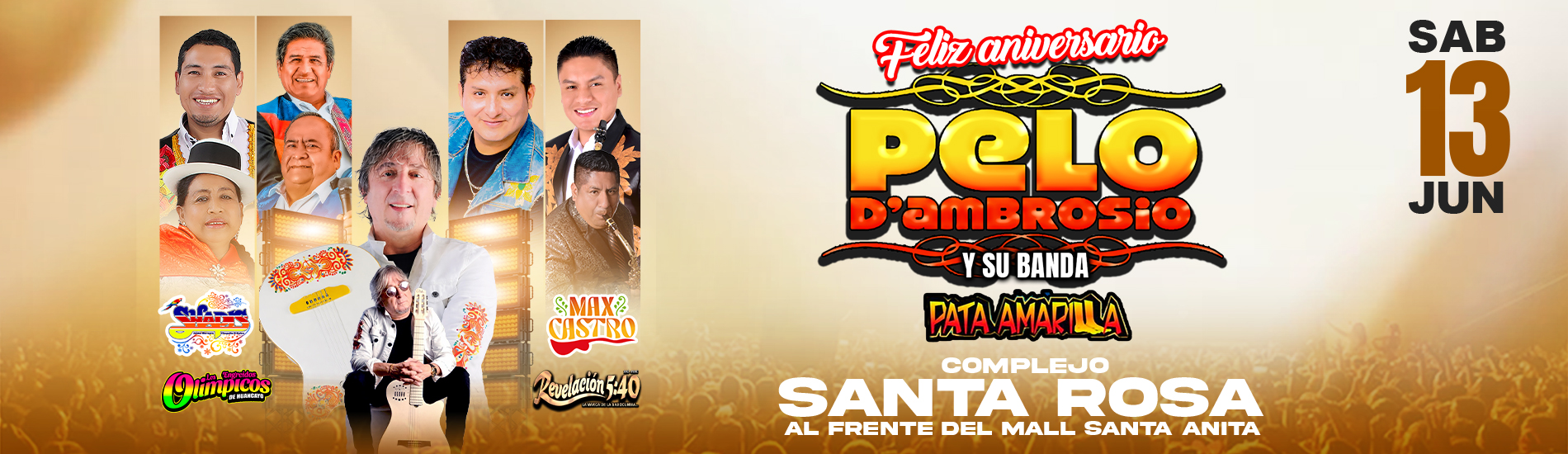 Feliz Aniversario Pelo D'Ambrosio en el Complejo Santa Rosa