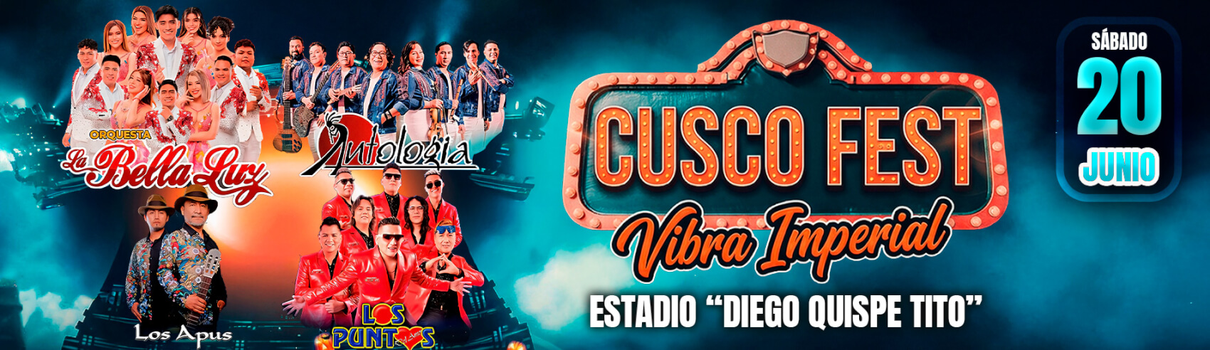 Cusco Fest: Vibra Imperial con La Bella Luz, Antología y más