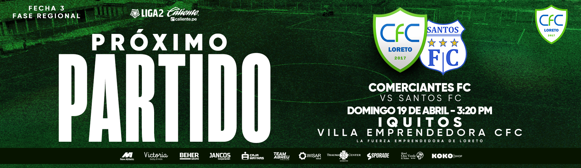 Comerciantes FC vs Santos FC