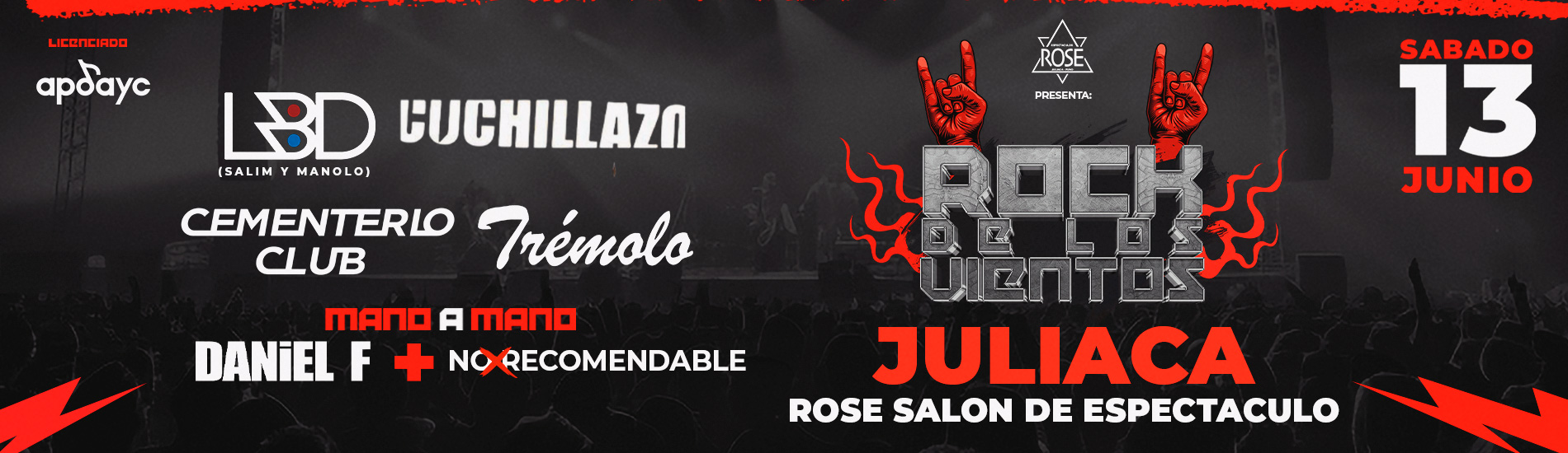 Rock de los Vientos en Juliaca