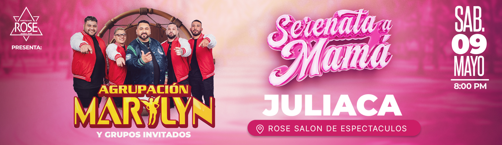 Serenata a Mamá con Agrupación Marilyn y mucho más en Juliaca