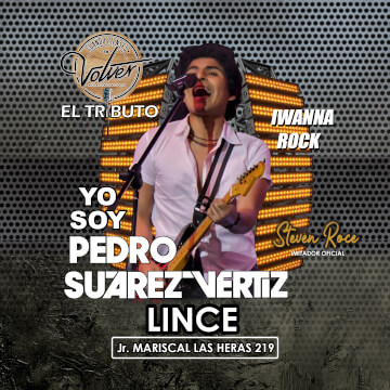 Pedro Suárez Vértiz Oficial de Yo Soy en Lince