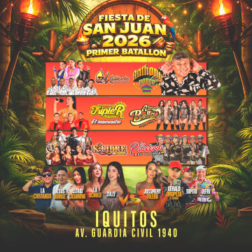 Fiesta de San Juan 2026 Primer Batallón en Iquitos