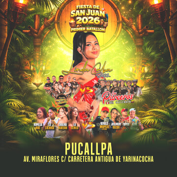 Fiesta de San Juan 2026 Primer Batallón en Pucallpa