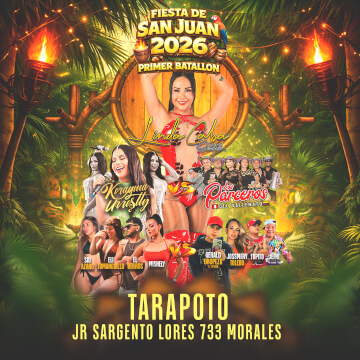 Fiesta de San Juan 2026 Primer Batallón en Tarapoto
