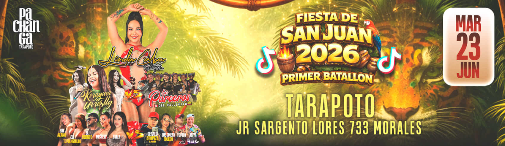 Fiesta de San Juan 2026 Primer Batallón en Tarapoto
