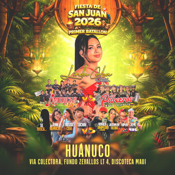 Fiesta de San Juan 2026 Primer Batallón en Huánuco