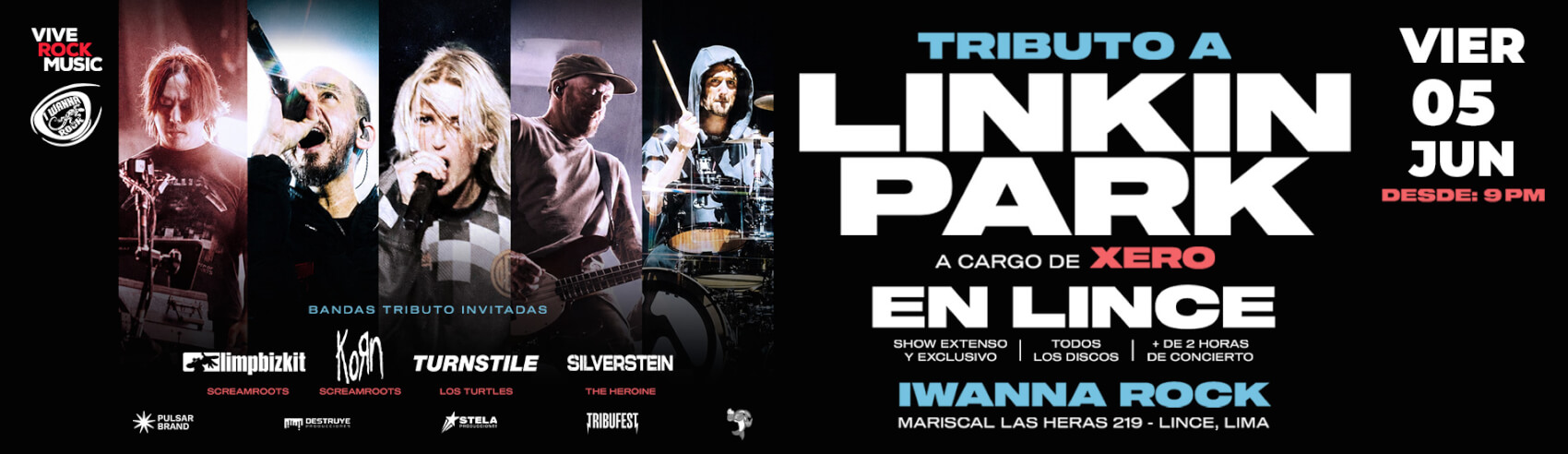 Tributo a Linkin Park en Lince