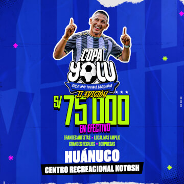 Copa Yolu II Edición en Huánuco