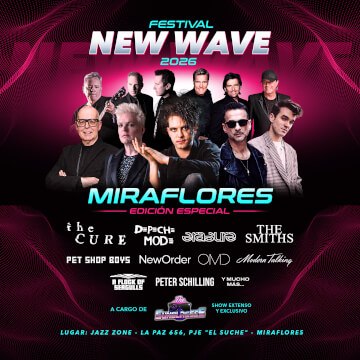 Festival New Wave 2026 en Miraflores