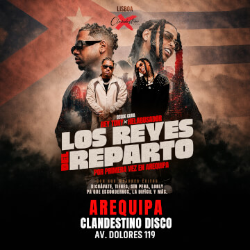Los Reyes del Reparto desde Cuba Rey Tony y Helabusador en Arequipa