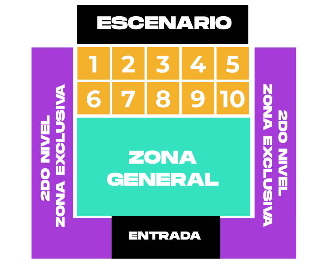 Croquis del evento