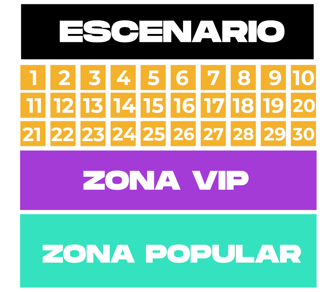 Croquis del evento
