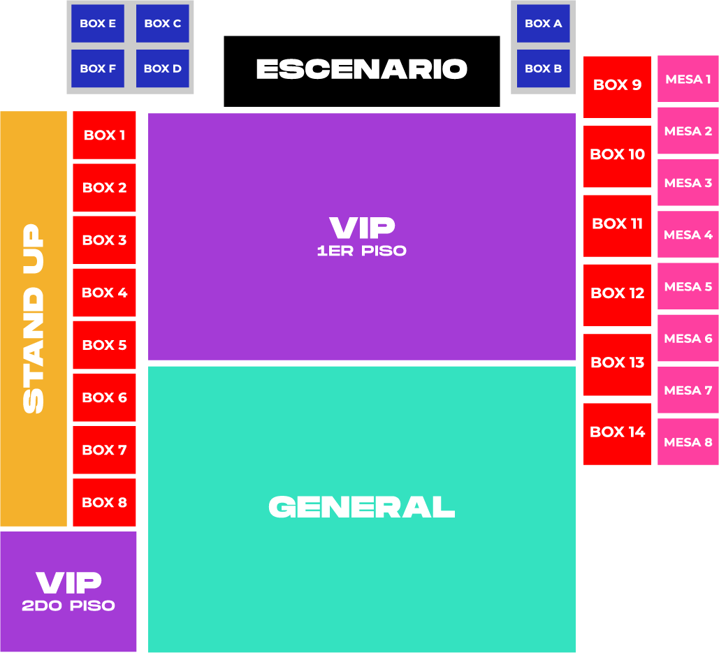 Croquis del evento