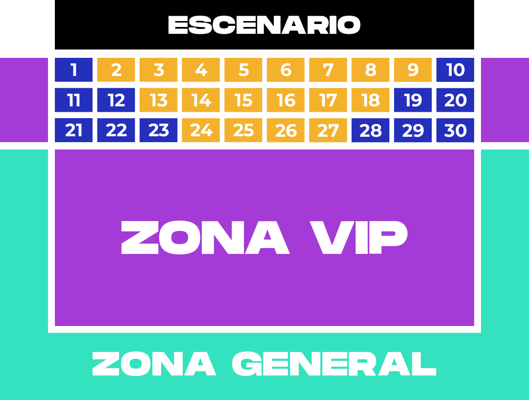 Croquis del evento