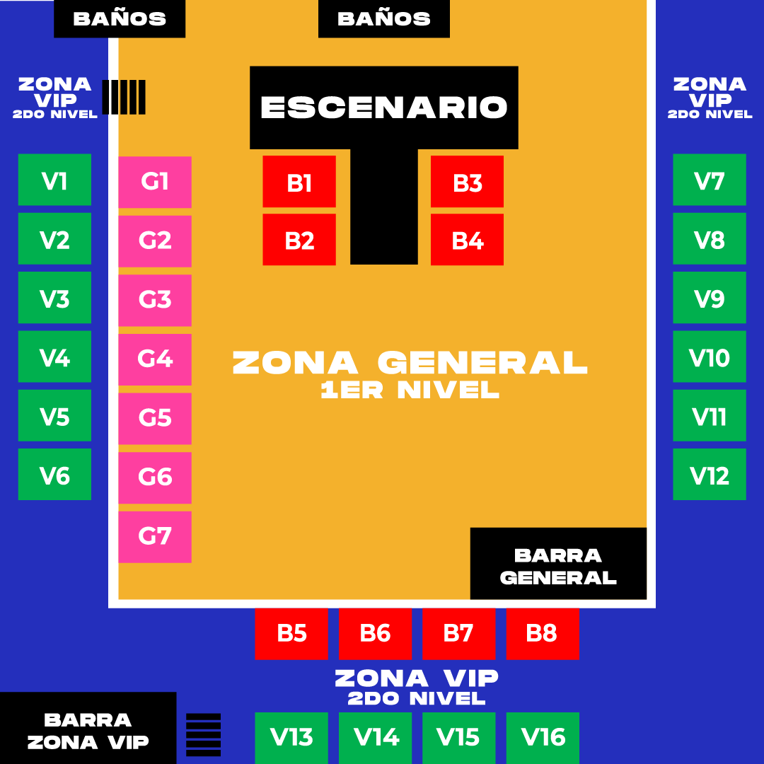 Croquis del evento