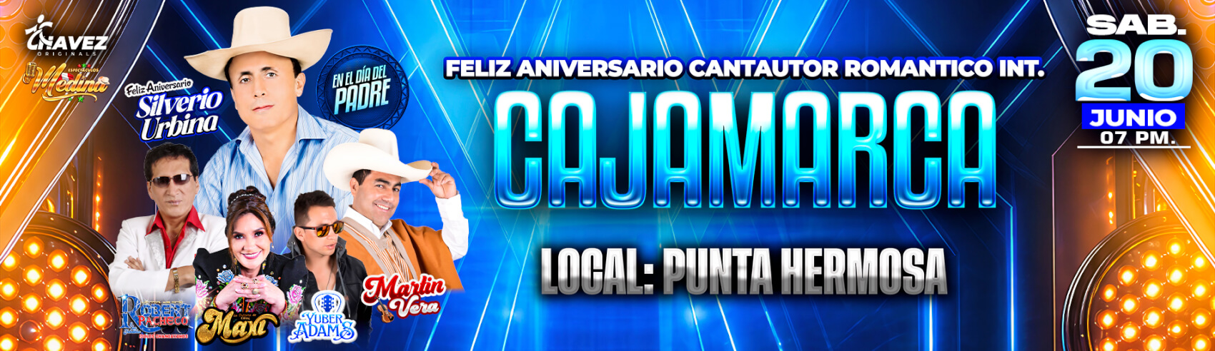 Feliz Aniversario Silverio Urbina en Cajamarca