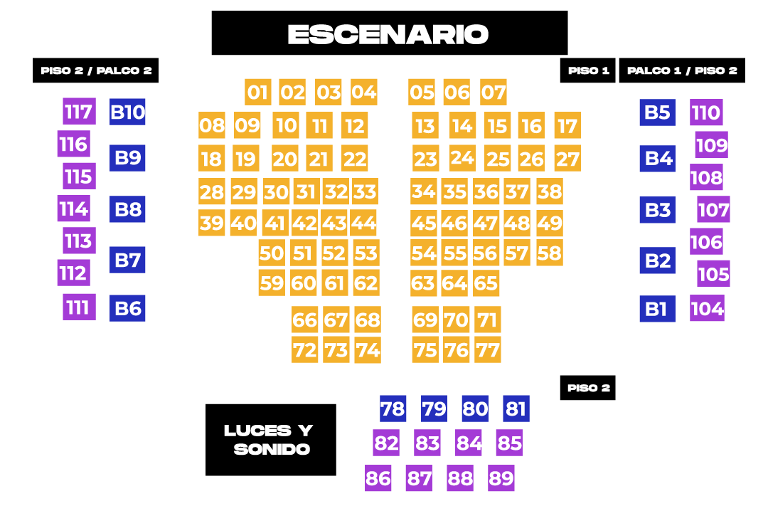Croquis del evento
