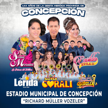 Corali, Sonia Morales, Esvilda Avila, Lerida y Banda Quivilla en Concepción