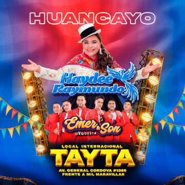Feliz día papá con Haydee Raymundo con Emer &amp; Son en Huancayo