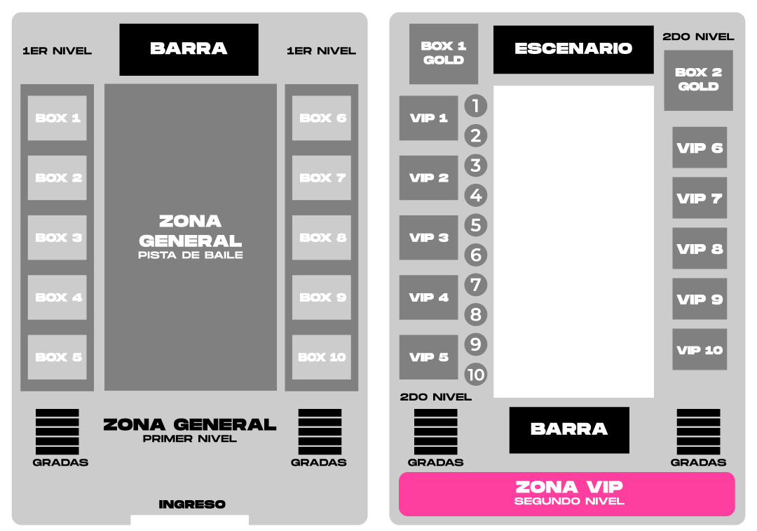 Croquis del evento