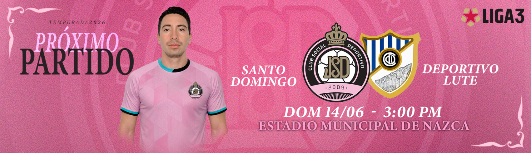 Juventud Santo Domingo vs Deportivo Lute por la Liga 3 en Nazca