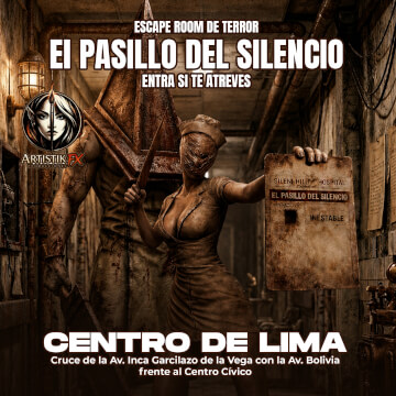 El Pasillo del Silencio Escape Room de Terror en el Centro de Lima