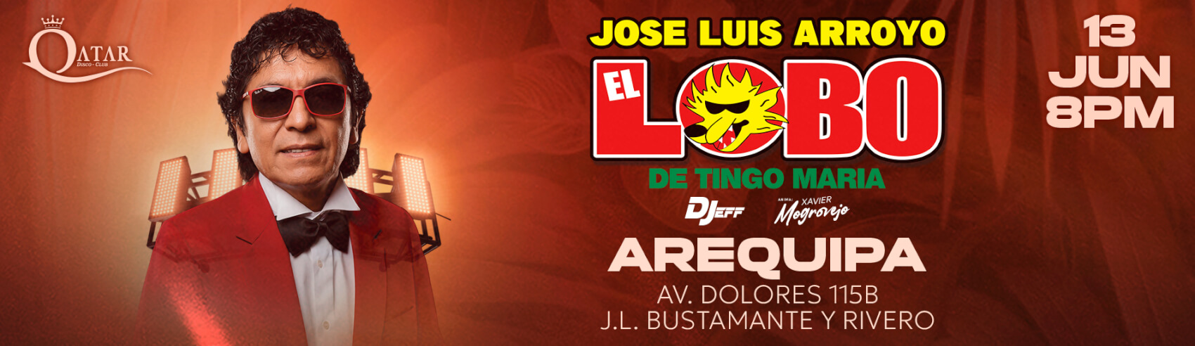 "El Lobo" de Tingo María en QATAR Disco Club en Arequipa