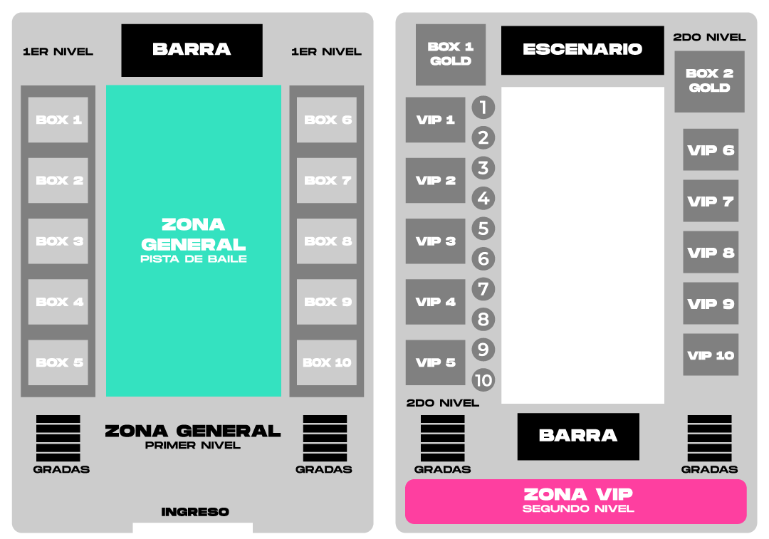 Croquis del evento