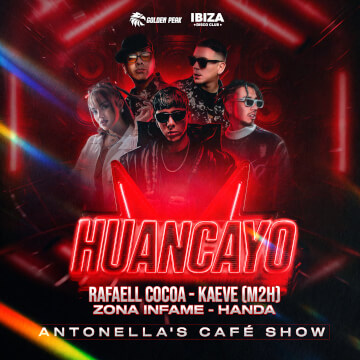 Rafell Cocoa, Kaeve (M2H), Zona Infame y Handa en Huancayo