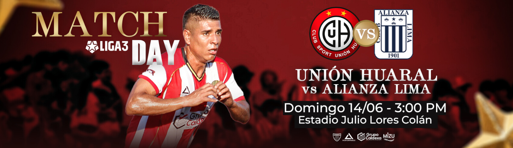 C.S Unión Huaral vs Alianza Lima por La Liga 3