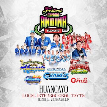 Festival de la Cumbia Andina en Huancayo Vol. 1