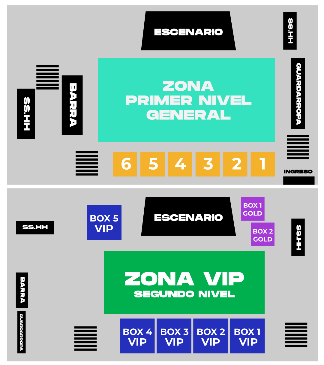 Croquis del evento