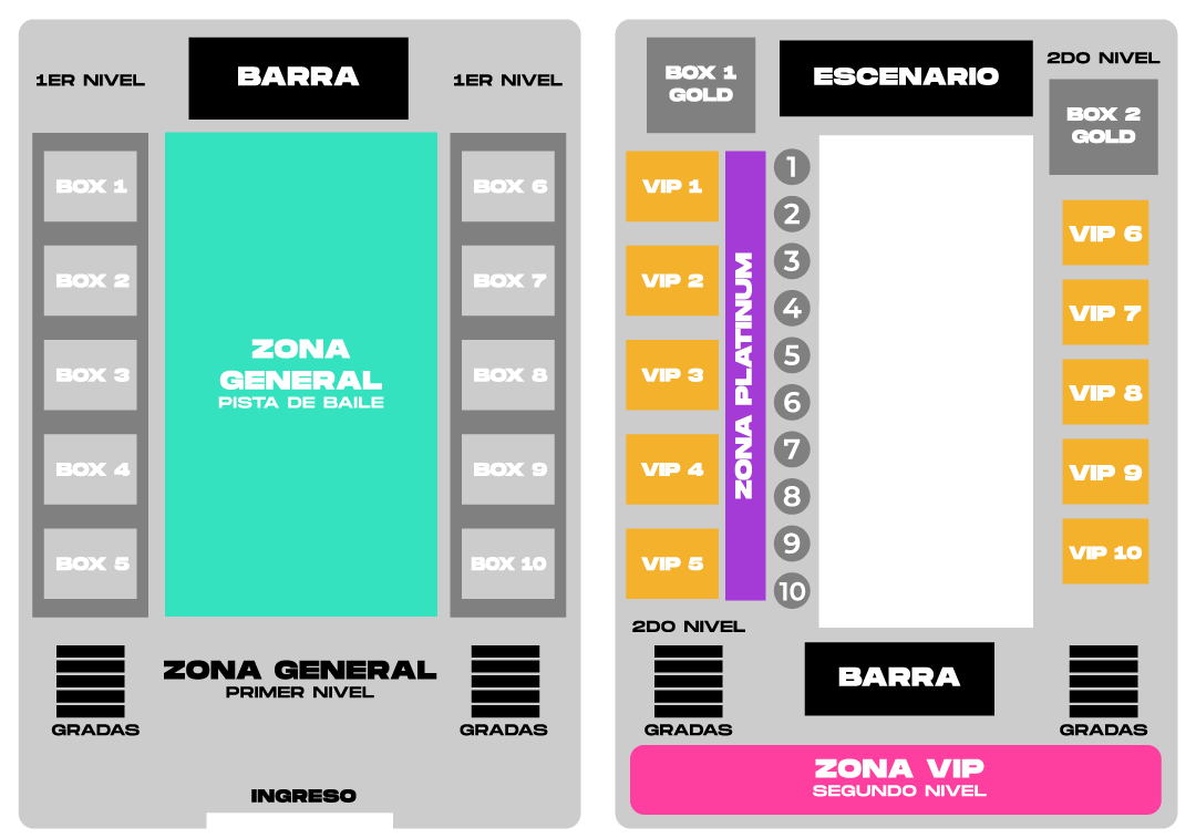 Croquis del evento