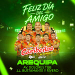 Imagen de Feliz Día del Amigo con Caribeños de Guadalupe en QATAR Disco Club en Arequipa