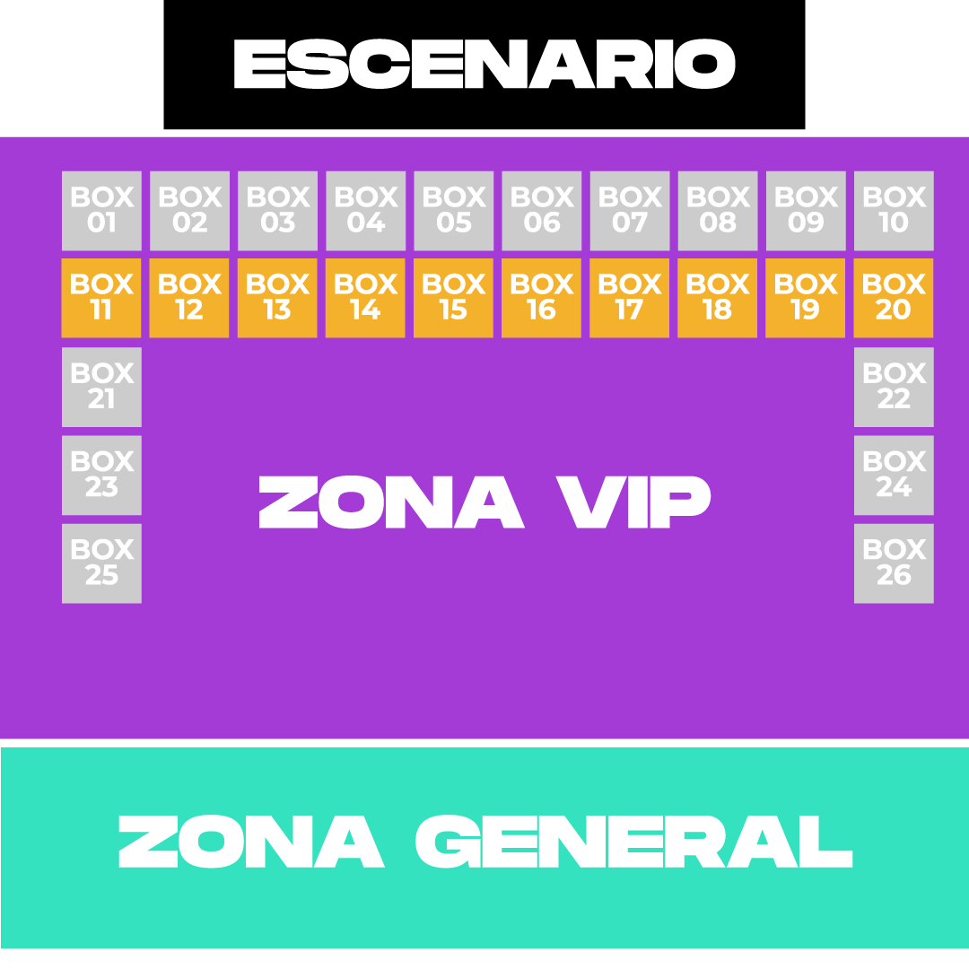 Croquis del evento