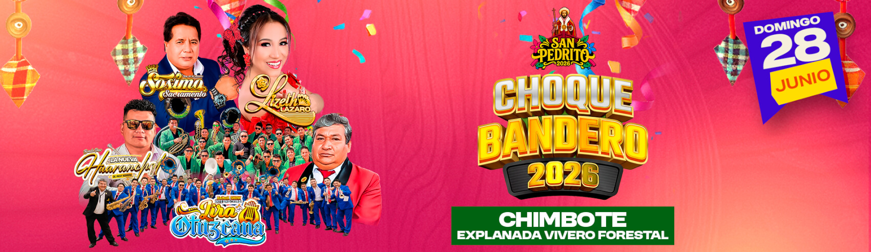 Choque Bandero 2026 en La Feria San Pedrito