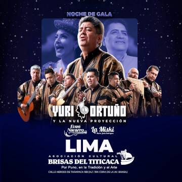 Yuri Ortuño y la Nueva Proyección y más en Brisas del Titicaca