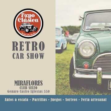 Expoclásica Retro Car Show 2026 en Miraflores