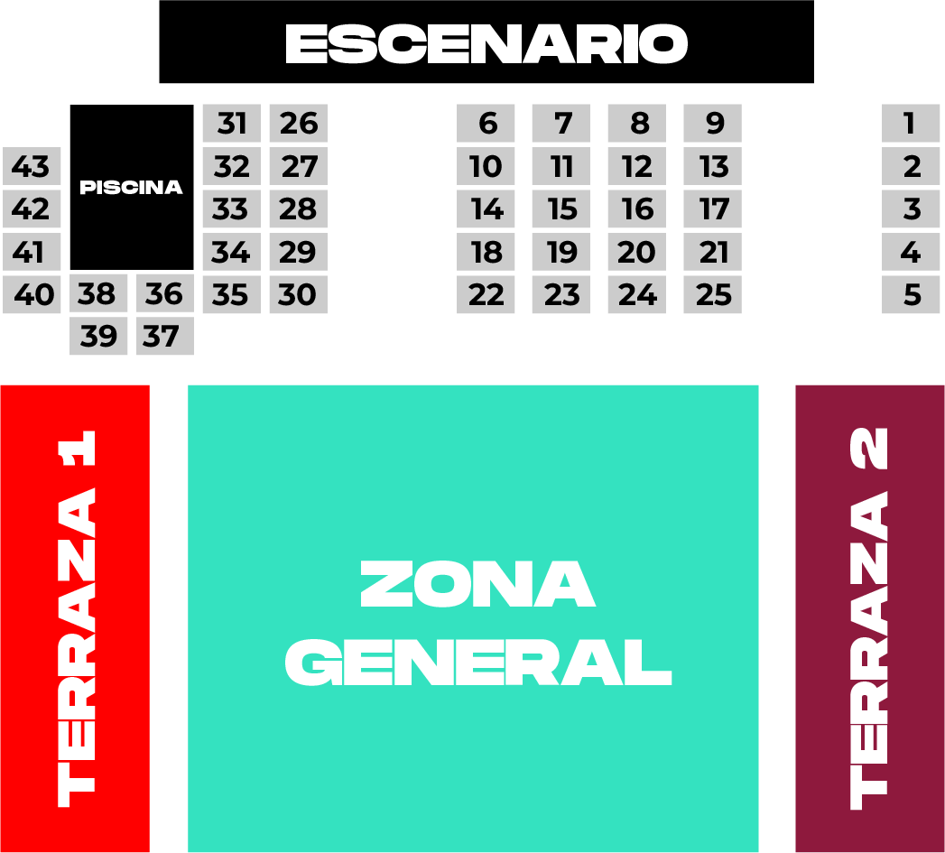 Croquis del evento
