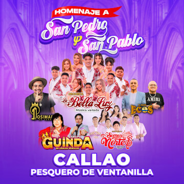 La Bella luz, Grupo Guinda y más en Ventanilla