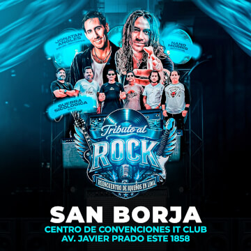 Tributo al Rock - 35° Aniversario de Guerra Sicológica en IT CLUB en SAN BORJA