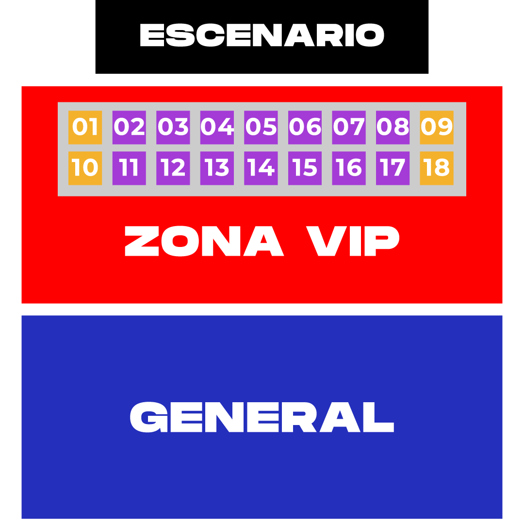 Croquis del evento