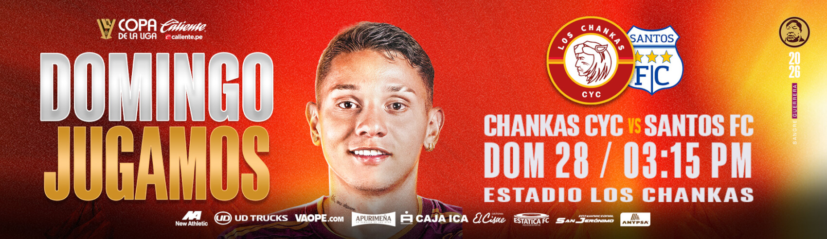 Los Chankas vs Santos FC por la Copa de la Liga