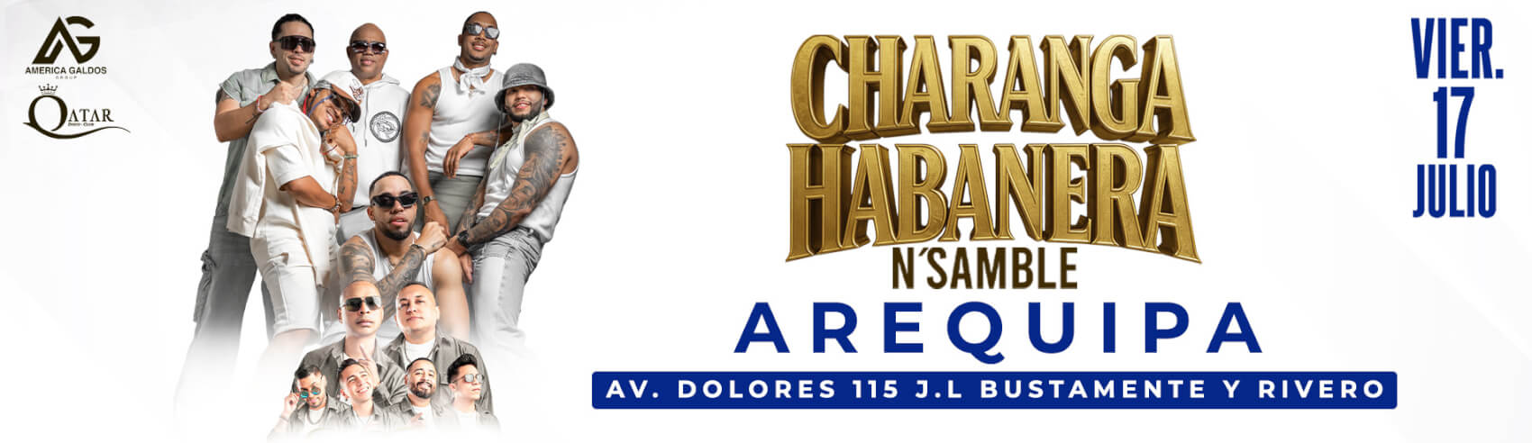 La Charanga Habanera y N' Samble en QATAR Disco Club Arequipa