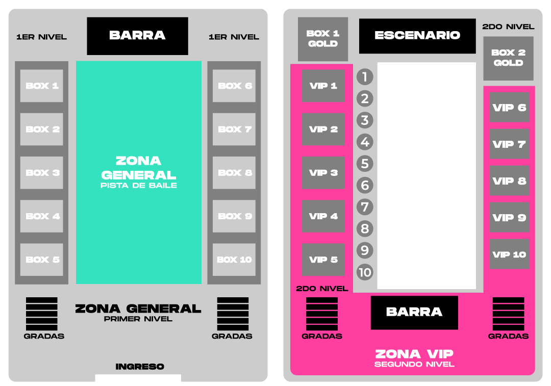 Croquis del evento
