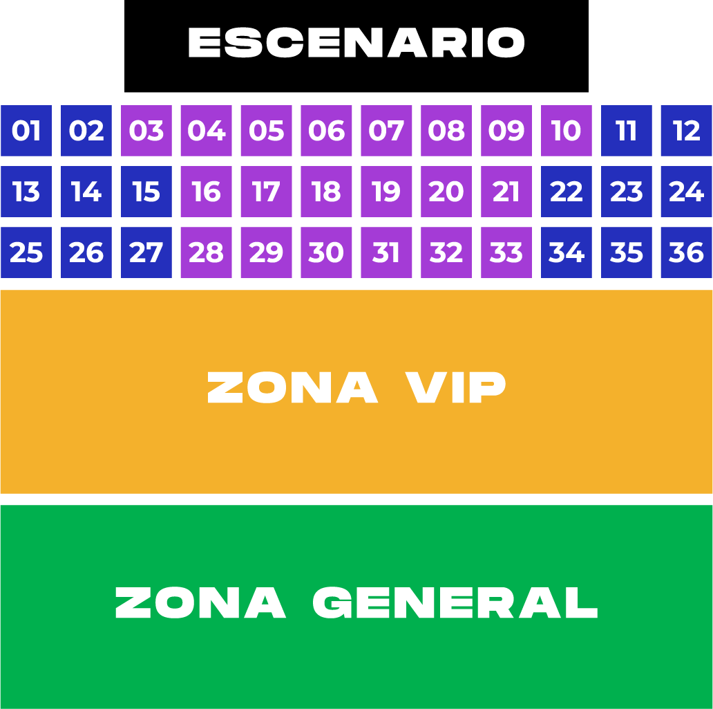 Croquis del evento